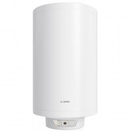 Водонагрівач електр. BOSCH круглий Tronic 8000, 80л, 2кВт, сухий тен, ун. монтаж, електр. кер-ння, C, білий 7736503147 Водонагрівач електр. BOSCH круглий Tronic 8000, 80л, 2кВт, сухий тен, ун. монтаж, електр. кер-ння, C, білий 7736503147