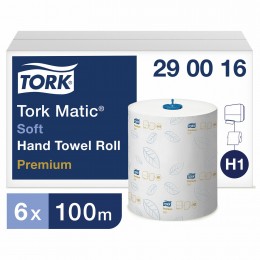 Полотенца в рулонах мягкие Tork Matic 290016 Premium Полотенца в рулонах мягкие Tork Matic 290016 Premium