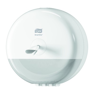 Диспенсер для туалетной бумаги Tork 681000 SmartOne® в мини-рулонах, белый Диспенсер для туалетной бумаги Tork 681000 SmartOne® в мини-рулонах, белый