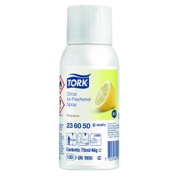Аэрозольный освежитель воздуха Tork 236050 цитрусовый аромат Аэрозольный освежитель воздуха Tork 236050 цитрусовый аромат