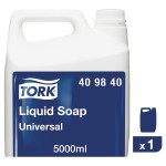 Мыло-крем жидкое TORK 409840 Universal, 5 л Мыло-крем жидкое TORK 409840 Universal, 5 л