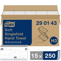 Листовые полотенца Tork 290143 сложения ZZ Листовые полотенца Tork 290143 сложения ZZ