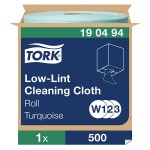 Нетканий матеріал безворсовий Tork 190494 великий рул. 180м., 500 листів, 38х27см