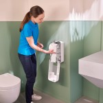 Диспенсер для двох рулонів Tork 558041 OptiServe® безстрижневого туалетного паперу Диспенсер для двох рулонів Tork 558041 OptiServe® безстрижневого туалетного паперу