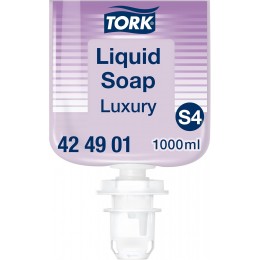 Жидкое мыло мягкое люкс 1л Tork 424901 1 нажатие 1-1.7мл. 1000 порций картридж