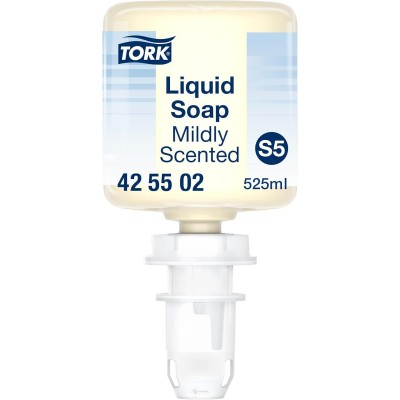 Мило рідке для рук з легким ароматом 525 мл Tork 425502 S5 1 натискання 1-1,7мл 525 порцій картридж
