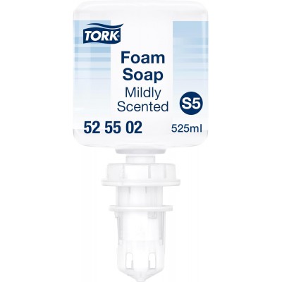 Мило-піна для рук із легким ароматом 525 мл Tork 525502 S5 1 натискання 0,4-0,7мл 1312 порцій картридж