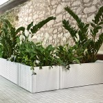 Квадратная цветочная коробка с автополивом и индикатором уровня воды Stefanplast Deluxe 43 x 43 x 33 cm Квадратная цветочная коробка с автополивом и индикатором уровня воды Stefanplast Deluxe 43 x 43 x 33 cm