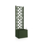 Вазон с декором Stefanplast Deluxe 43 x 43 x 142 cm с автополивом и индикатором уровня воды Вазон с декором Stefanplast Deluxe 43 x 43 x 142 cm с автополивом и индикатором уровня воды