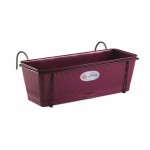 Вазон на балкон с автополивом Stefanplast Liberty 50x18x16h cm Вазон на балкон с автополивом Stefanplast Liberty 50x18x16h cm