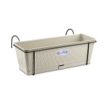 Вазон на балкон с автополивом Stefanplast Liberty 50x18x16h cm Вазон на балкон с автополивом Stefanplast Liberty 50x18x16h cm