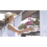 Мобильный ящик для цветов с автополивом Stefanplast Natural 80x40x34h см Мобильный ящик для цветов с автополивом Stefanplast Natural 80x40x34h см