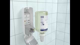 How to Change Batteries on Tork S4 Soap Dispenser