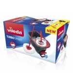 Комплект для уборки Vileda Turbo Smart темно-серый/красный 159864 Комплект для уборки Vileda Turbo Smart темно-серый/красный 159864