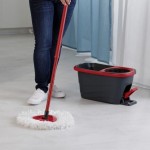 Комплект для уборки Vileda Turbo Smart темно-серый/красный 159864 Комплект для уборки Vileda Turbo Smart темно-серый/красный 159864