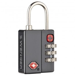 Замок кодовый, Wenger TSA Combination Lock, чёрный 604563